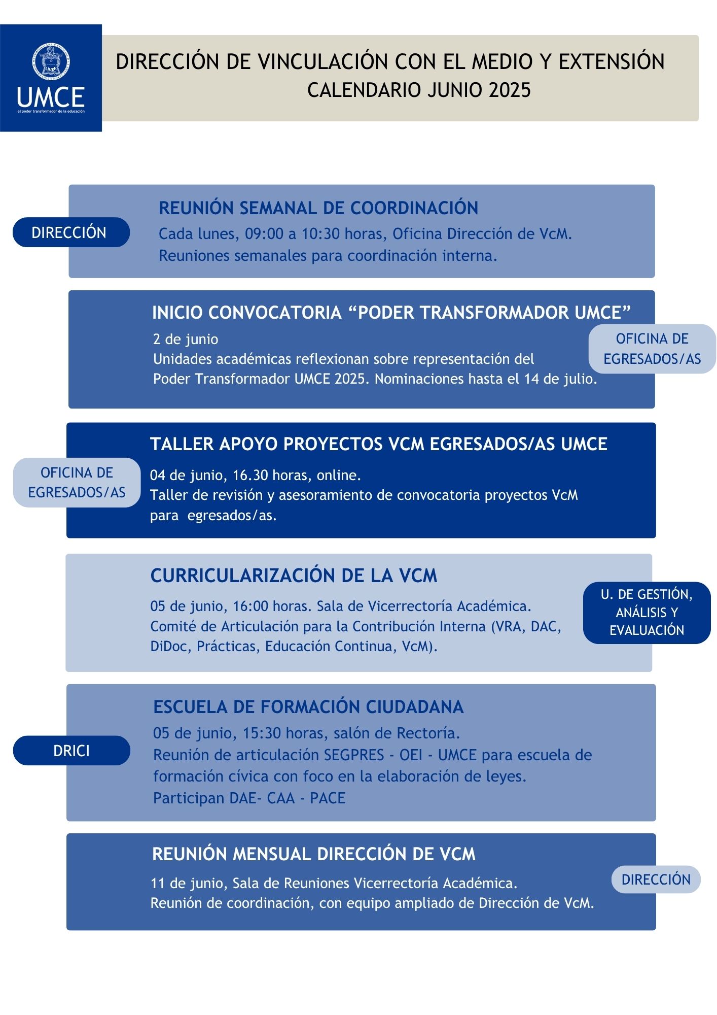 calendario junio