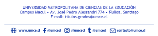 footer titulos grados