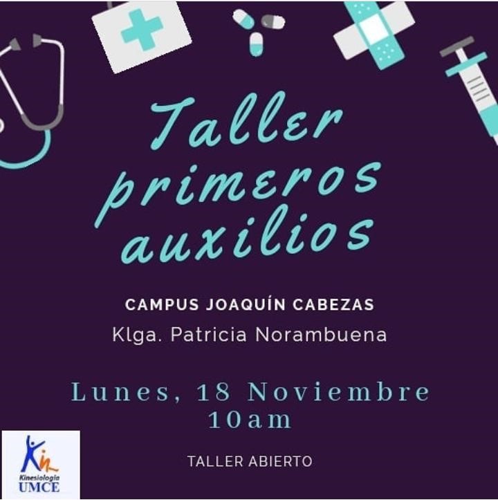 taller primeroa auxilios