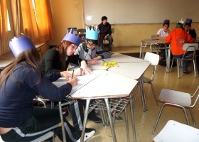alumnos campeonato inter escolar de matemáticas interactivas